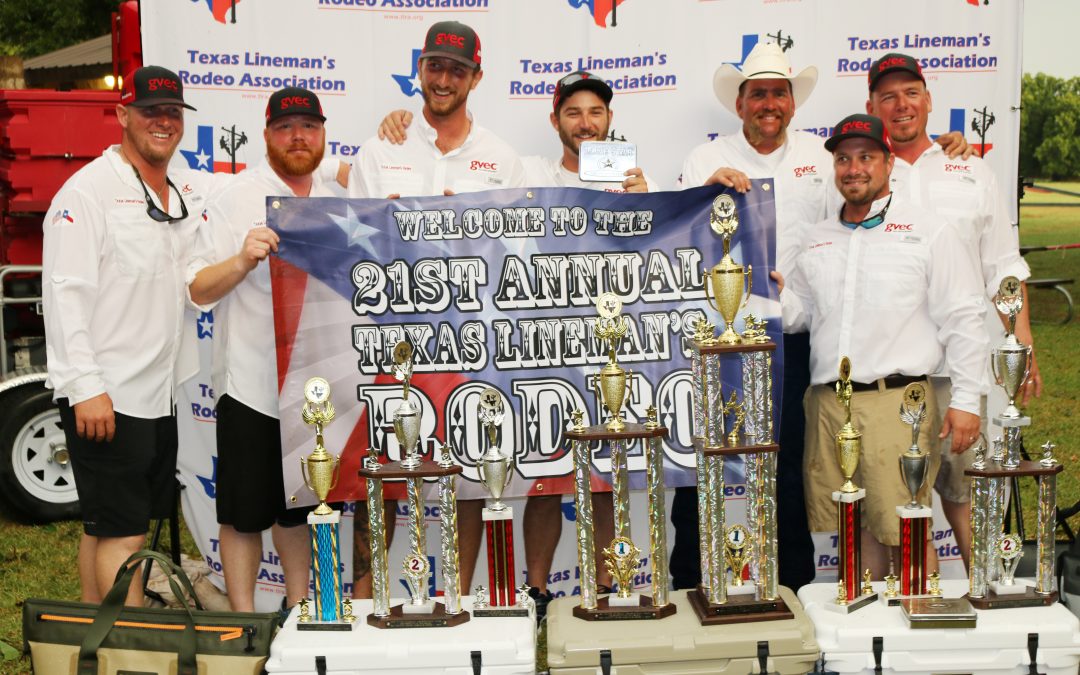 GVEC Takes Top Honors at Texas Lineman’s Rodeo