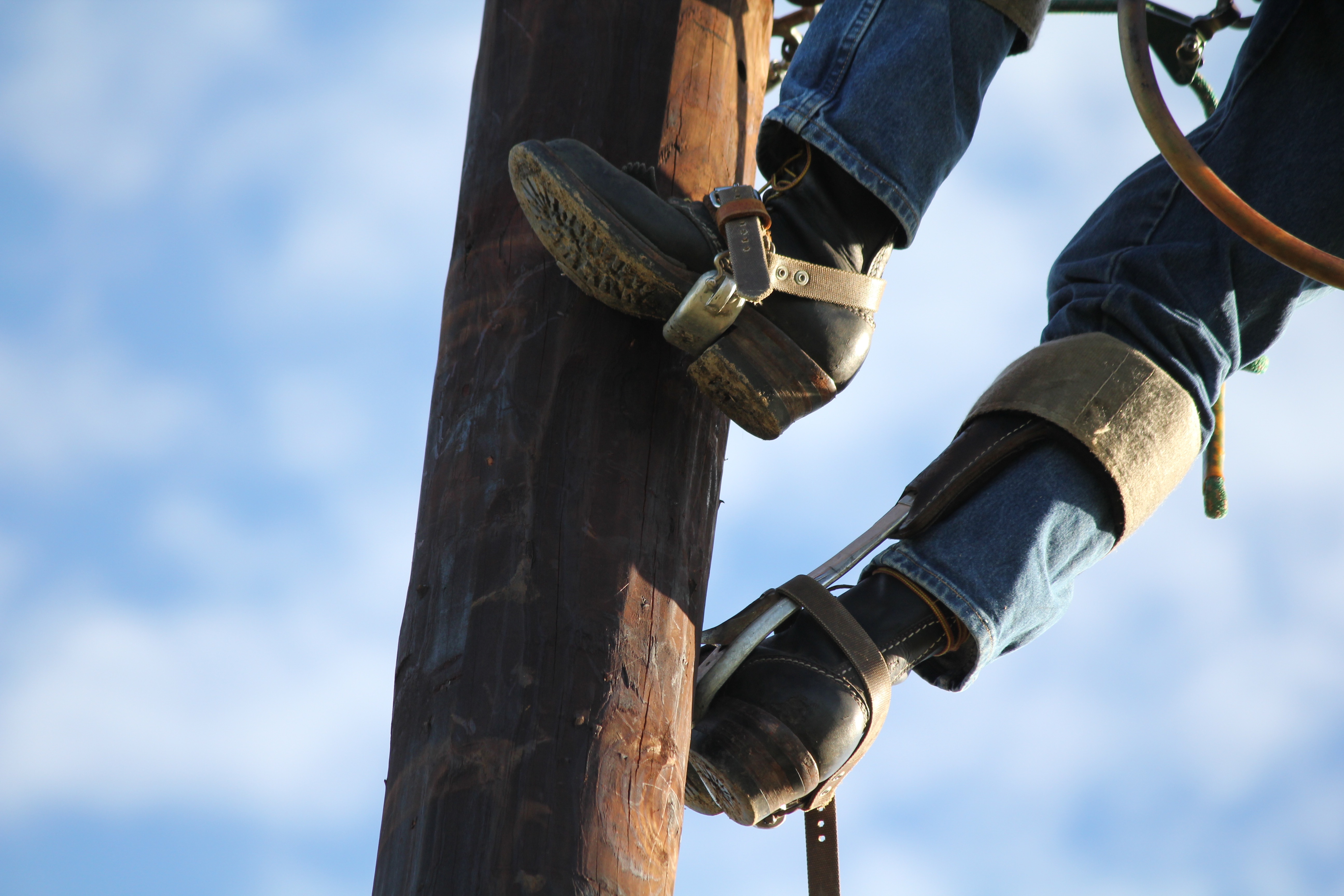 Electric Pole Climbing Shoes Sanmubo Tree Climbing Tools Hunting