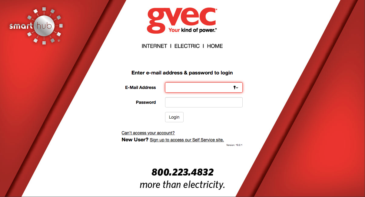 gvec bill pay login