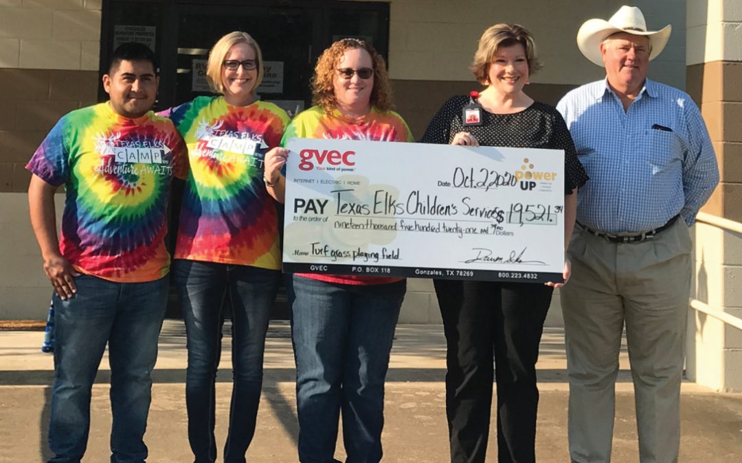 Knowing How Your Power Up™ Contribution Help: Texas Elks Camp