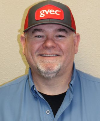 Headshot of GVEC Cooperative Control Center Operator II Trey Presley III