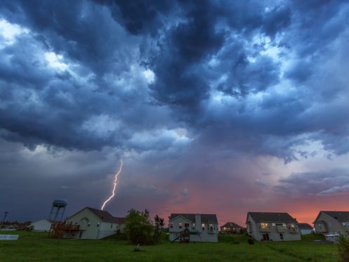 Storm Causing Power Surges in Cuero, TX