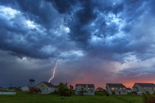 Storm Causing Power Surges in Cuero, TX