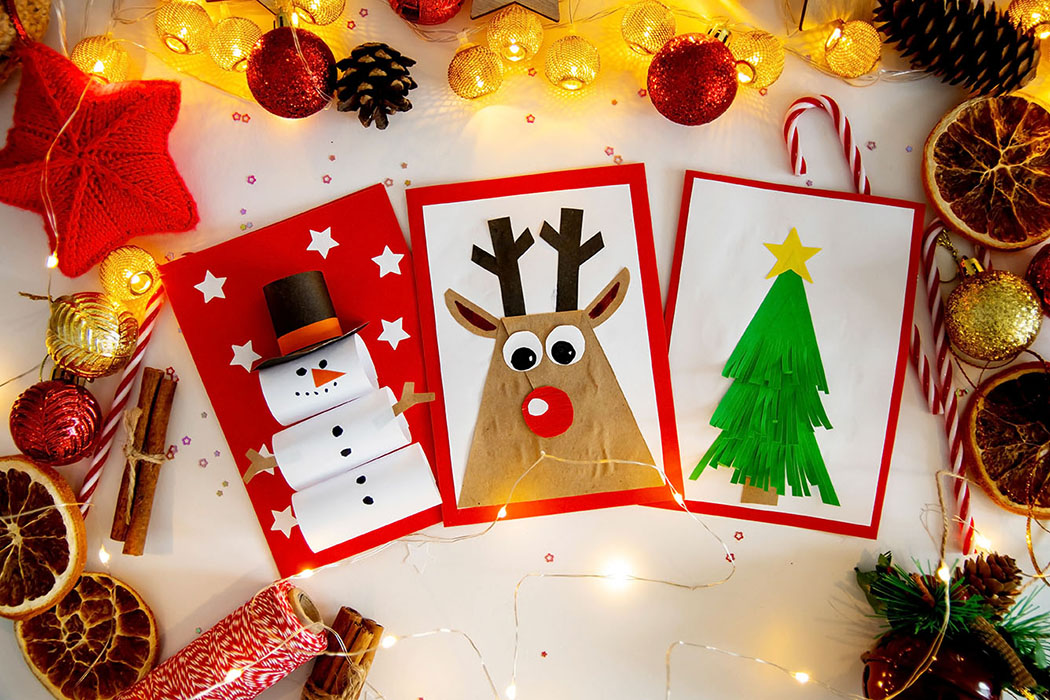 Homemade Holiday Greetings with Handmade Christmas Christmas Cards | GVEC
