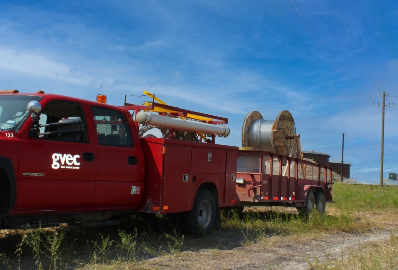 GVEC Electricity Truck