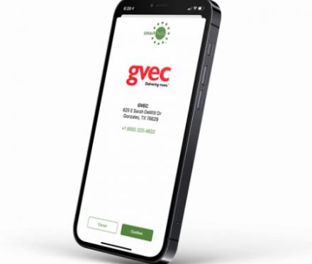 GVEC Smarthub App in Cuero, TX