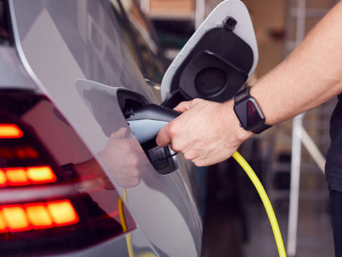 GVEC EV Charger in Cuero, TX